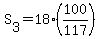 +S%5B3%5D+=+18%2A%28100%2F117%29+