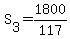 +S%5B3%5D+=+1800%2F117+