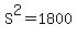 +S%5E2+=+1800+