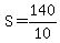 +S+=+140%2F10+