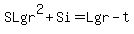 +SLgr%5E2%2BSi+=+Lgr-t