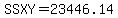 +SSXY%09=23446.14