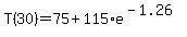 +T%2830%29+=+75+%2B+115%2Ae%5E%28-1.26%29+