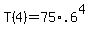 +T%284%29+=+75%2A.6%5E4+