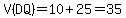 +V%28DQ%29=10%2B25=35