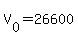 +V%5B0%5D+=+26600+