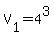 +V%5B1%5D+=+4%5E3+