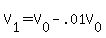 +V%5B1%5D+=+V%5B0%5D+-+.01V%5B0%5D+