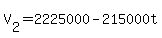 +V%5B2%5D+=+2225000+-+215000t++