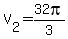 +V%5B2%5D+=+32pi%2F3+