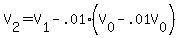 +V%5B2%5D+=+V%5B1%5D++-+.01%2A%28+V%5B0%5D++-+.01V%5B0%5D+%29+