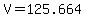 +V+=+125.664+