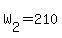 +W%5B2%5D+=+210