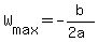 +W%5Bmax%5D+=++-b%2F%282a%29+