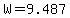 +W+=+9.487+