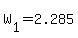 +W+%5B1%5D=+2.285