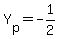 +Y%5Bp%5D+=+-1%2F2+