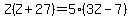 +Z%28Z%2B27%29=5%283Z-7%29+