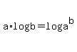 +a%2Alog%28b%29+=+log%28a%5Eb%29+