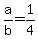 +a%2Fb+=+1%2F4+
