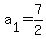 +a%5B1%5D+=+7%2F2+