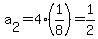 +a%5B2%5D+=+4%281%2F8%29+=+1%2F2+