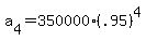 +a%5B4%5D+=+350000%28.95%29%5E4