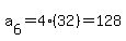 +a%5B6%5D+=+4%2832%29+=+128+