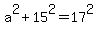 +a%5E2+%2B+15%5E2+=+17%5E2+