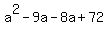 +a%5E2-9a-8a%2B72