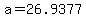 +a+=+26.9377+