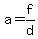 +a+=+f%2Fd+