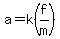+a+=+k%28f%2Fm%29