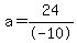 +a+=24%2F-10+
