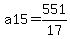 +a15=551%2F17+
