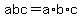 +abc+=+a%2Ab%2Ac+
