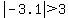 +abs%28-3.1%29+%3E+3+