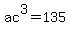 +ac%5E3=135+
