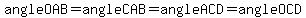 +angle+OAB+=+angle+CAB+=+angle+ACD+=+angle+OCD