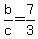 +b%2Fc+=+7%2F3+