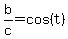 +b%2Fc+=+cos%28t%29+