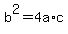 +b%5E2+=+4a%2Ac+