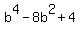 +b%5E4-8b%5E2%2B4++