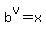 +b%5Ev+=+x+