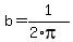 +b+=+1%2F%282%2Api%29+