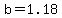+b+=+1.18+