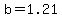 +b+=+1.21