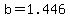 +b+=+1.446+