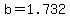 +b+=+1.732+
