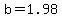 +b+=+1.98+